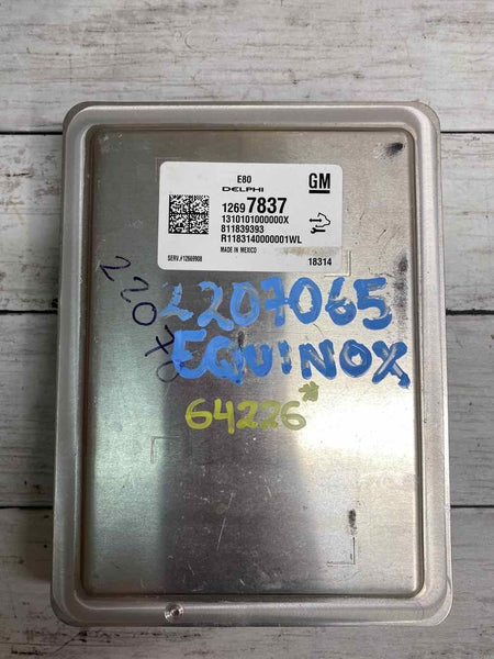 Módulo de computadora del motor Chevrolet Equinox 1.5L (2018-2020), ECM, ECU, OEM 12669908