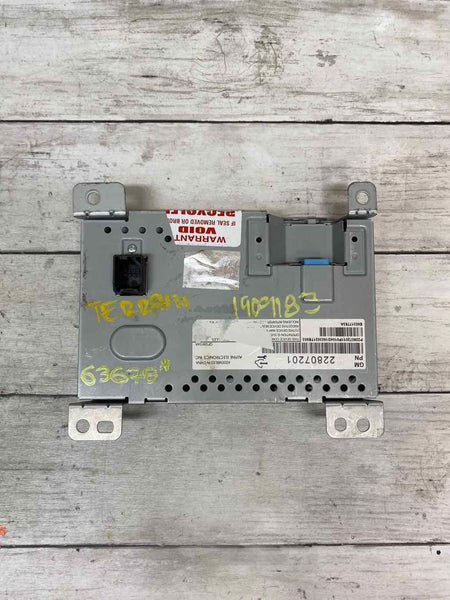 Radio GMC Terrain AM FM 10 a 17 pulgadas, pantalla de 7 pulgadas, OEM 22807201