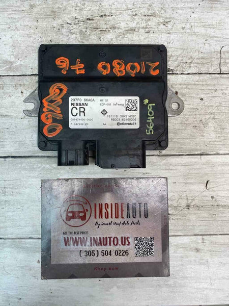 2017 INFINITI QX60 3.5L MÓDULO DE CONTROLE ASSY OEM 237F06KA0A