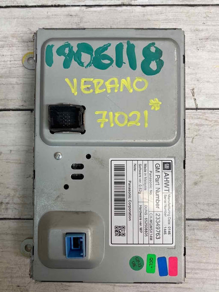 Buick Verano rádio am fm 12 13 14 15 16 rádio display tela assy OEM 23349763