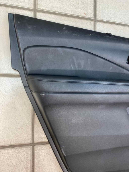 Moldura de panel de puerta para Honda Pilot 16 21, parasol trasero izquierdo de cuero negro 83751TG7A11ZB