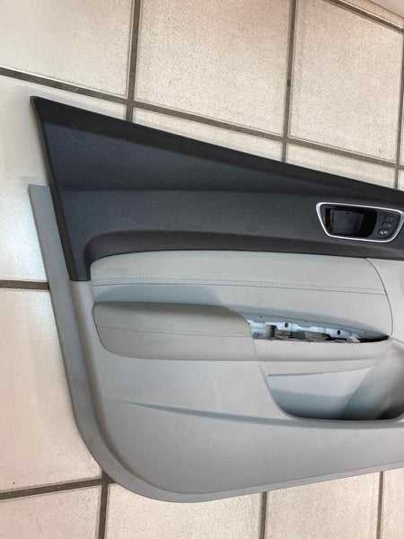15 20 ACURA TLX FRONT LEFT INNER DOOR TRIM PANEL OEM GRAY 83551TZ3A02ZC