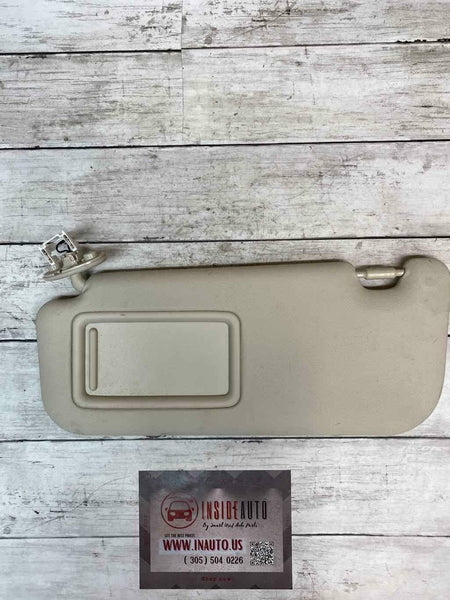 2019 2020 TOYOTA COROLLA DRIVER LEFT SIDE SUN VISOR GRAY OEM 7432012J40C0