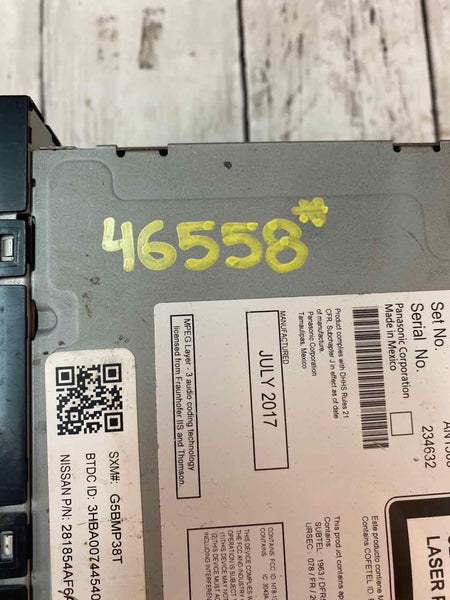 17-19 NISSAN SENTRA RECEPTOR DE RADIO Y PANTALLA DE 5.0" CONJUNTO OEM 281854AF6A