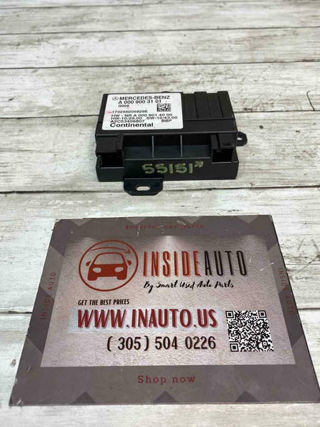 2017 INFINITI QX30 FUEL PUMP CONTROL MODULE OEM A0009003101