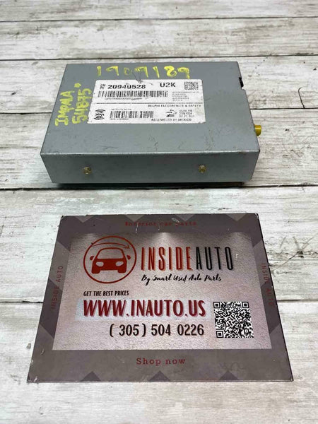 2006 2016 CHEVROLET IMPALA LIMITED RECEPTOR DE RÁDIO SATÉLITE OEM 20940528