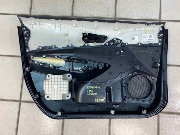 21 TOYOTA COROLLA PANEL DE MOLDURA DE PUERTA INTERIOR DELANTERA DERECHA CUERO NEGRO 6761012U10C1