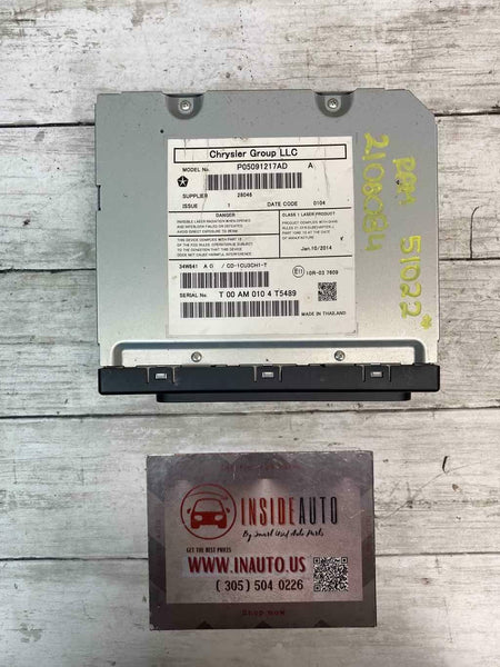 2013 2020 DODGE RAM RÁDIO CD PLAYER ASSY OEM 05091217AD
