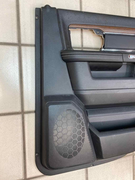 Moldura de panel de puerta para Dodge Ram 13/21 Crew Can, parte trasera derecha, color negro, OEM 1VZ401X9AF