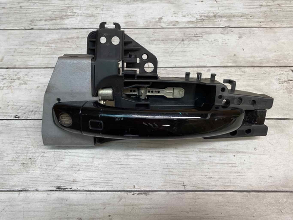 09 17 AUDI Q5 FRONT LEFT OUTSIDE DOOR HANDLE LH BLACK OEM 8T0837205AGRU