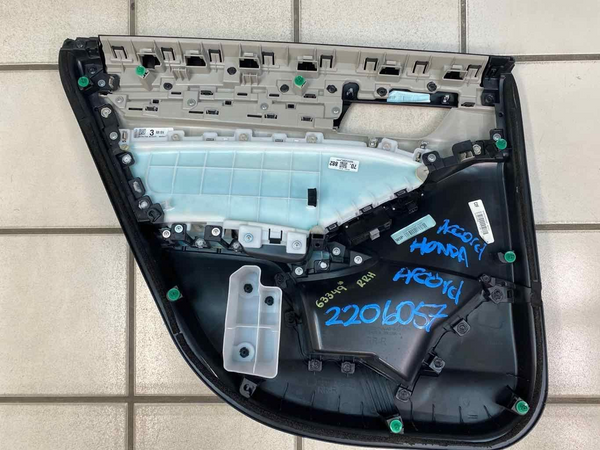 2018 HONDA ACCORD REAR RIGHT INNER DOOR TRIM PANEL OEM GRAY 83700TVAA12ZB