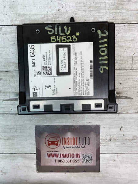 2015 2019 CHEVROLET SILVERADO RADIO AUDIO DISC PLAYER ASSY OEM 84016435