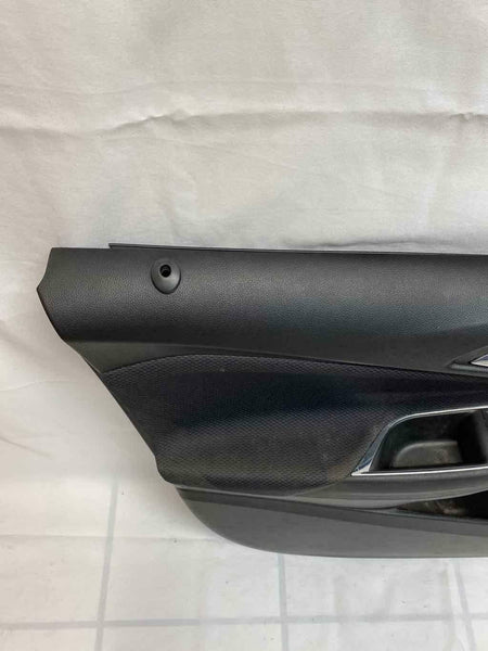 2017 2019 CHEVROLET CRUZE FRONT LEFT DRIVER SIDE DOOR TRIM PANEL BLACK OEM 84178553