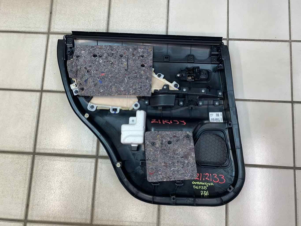 Moldura del panel de la puerta del Mitsubishi Outlander Sport 14 20, parte trasera derecha, OEM 7222B120XA