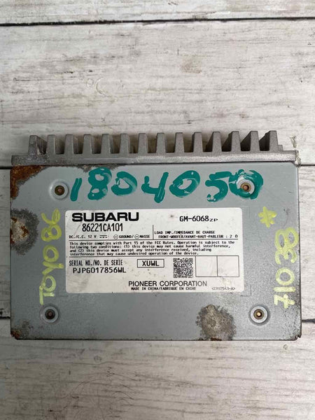 Toyota 86 rádio am fm 17 20 amplificador de rádio assy OEM 86221CA101