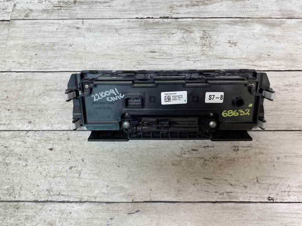 16 21 HONDA CIVIC US MARKET HVAC AC AQUECEDOR PAINEL DE CONTROLE ASSY OEM 79600TBAA33