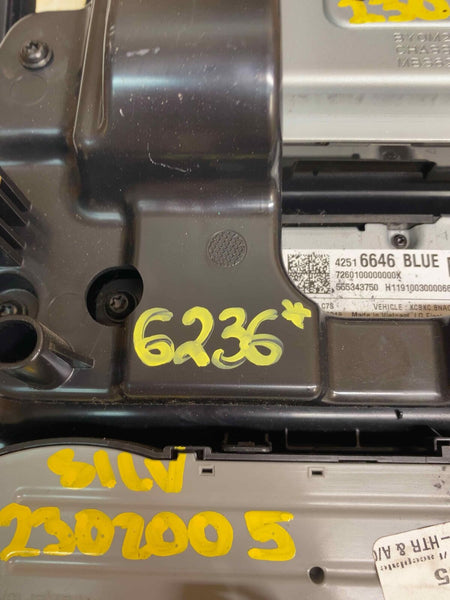 2018 2019 CHEVY SILVERADO RADIO AM FM DISPLAY SCREEN & TRIM ASSY OEM 42578315