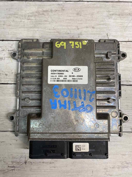 19 20 KIA OPTIMA 2.4L US BUILT ENGINE COMPUTER MODULE ECM ECU OEM 391992G028