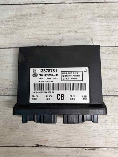 Módulo de control de bloqueo antirrobo para Chevy Cruze 2013, OEM 13578781 