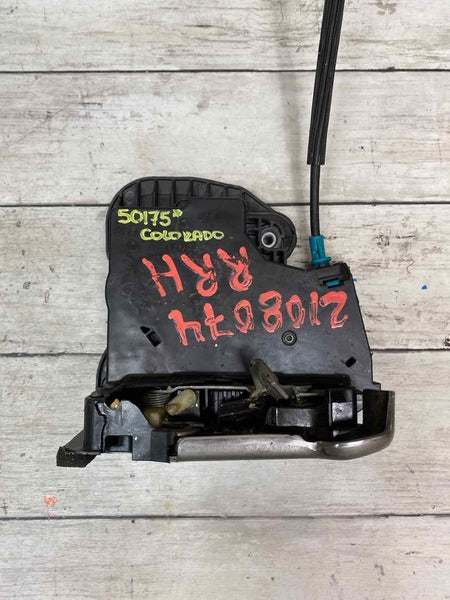 16 20 CHEVY COLORADO DOOR LATCH REAR PASSENGER SIDE 13598379 OEM RH