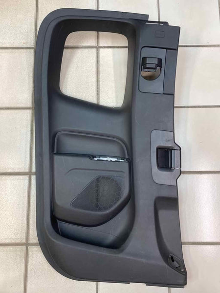 15 22 CHEVY COLORADO REAR LEFT INNER DOOR TRIM PANEL OEM 23262383