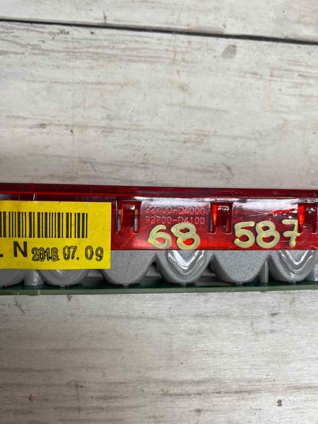 2020 KIA OPTIMA 3ª LUZ DE FREIO EVITAR LUZ OEM D4Z2791100