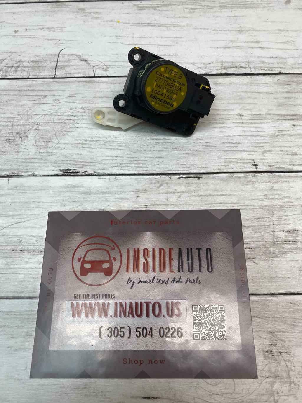 2016 NISSAN ROGUE AIR FLAP SERVO ACTUATOR ASSY OEM 277T64BU2A 2016 NISSAN ROGUE AIR FLAP SERVO ACTUATOR ASSY OEM 277T64BU2A