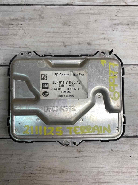 2019 GMC TERRAIN HEADLIGHT BALLAST CONTROL MODULE OEM 5DF01181860AC