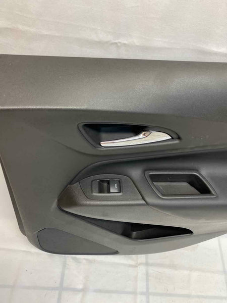2018 2020 CHEVY EQUINOX REAR PASSENGER SIDE DOOR TRIM PANEL BLACK ASSY 84346330