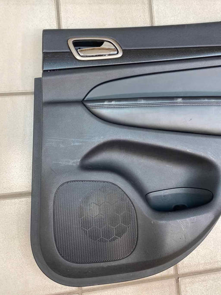 Moldura de panel de puerta para Jeep Grand Cherokee 14 17, parte trasera derecha, OEM, negro 5ZK90DX9AA