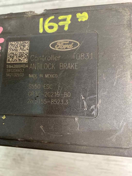 Ford mustang antibloqueio 16 20 sistema de freio abs bomba e módulo assy OEM GR3C2C405BC