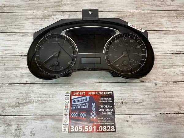 2015 NISSAN ALTIMA SPEEDOMETER INSTRUMENT CLUSTER ASSY OEM 248109HP0A