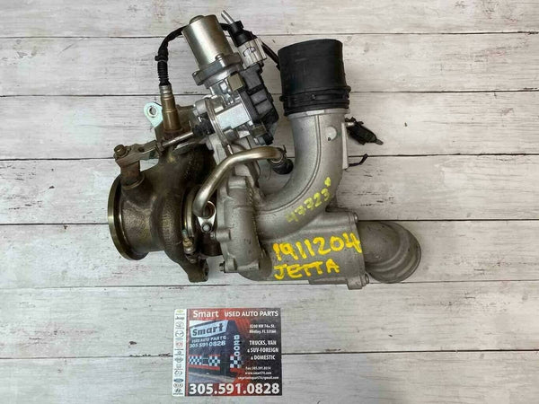 2014 VOLKSWAGEN JETTA 1.8L ENG ID CPKA TURBO SUPERCHARGER ASSY OEM 6K145701R 66k