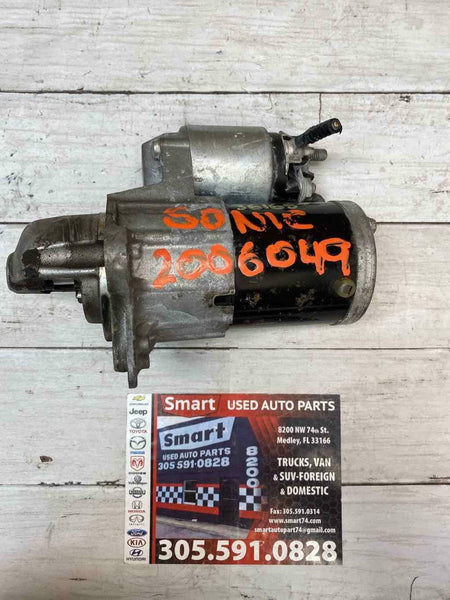 2012 2018 CHEVY SONIC 1.4L STARTER MOTOR ASSY OEM 25194634 64K MILES