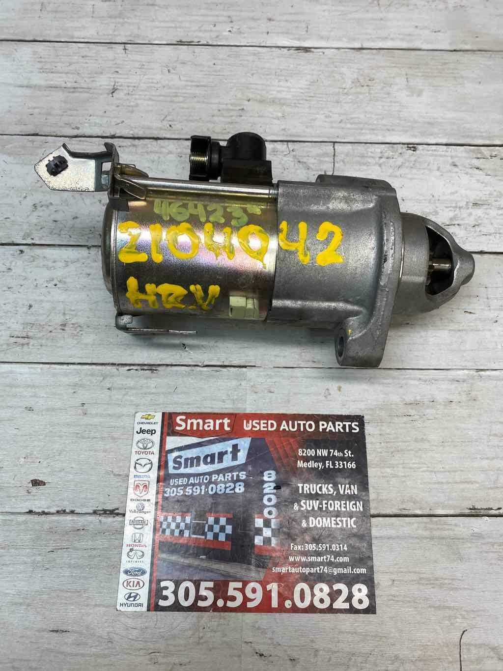2016 2019 HONDA HRV 1.8L CVT STARTER MOTOR ASSY OEM 31200R1AA11