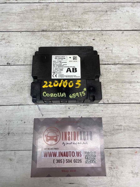 2021 TOYOTA COROLLA TELEMATCIS CONTROL MODULE ASSY OEM 8674106092