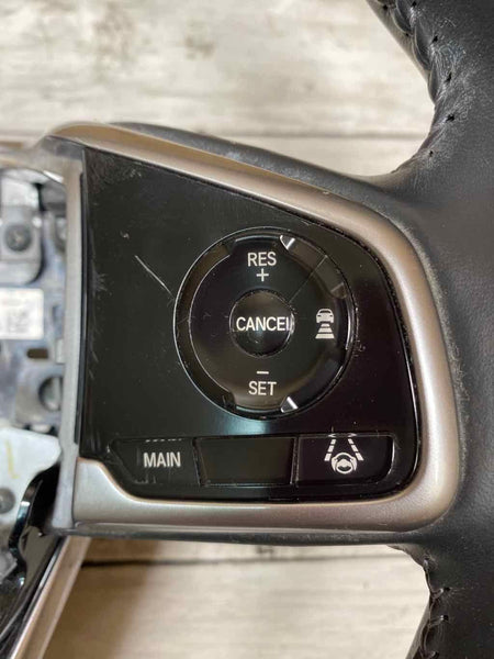 VOLANTE HONDA CIVIC 1.5L 16-21 CONJUNTO DE CUERO NEGRO OEM 78501TBAA21ZA