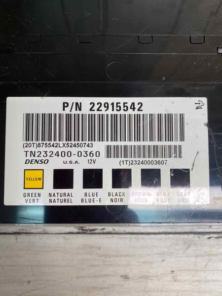 2013 2017 CHEVROLET EQUINOX BCM MÓDULO DE CONTROLE DE CORPO ASSY OEM 22915542