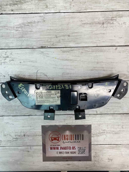 2019 2020 CHEVROLET EQUINOX HVAC AC HEATER CONTROL PANEL ASSY OEM 84422503