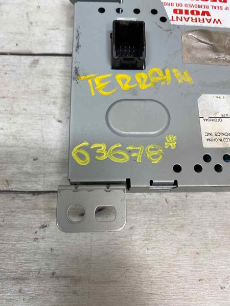 Radio GMC Terrain AM FM 10 a 17 pulgadas, pantalla de 7 pulgadas, OEM 22807201