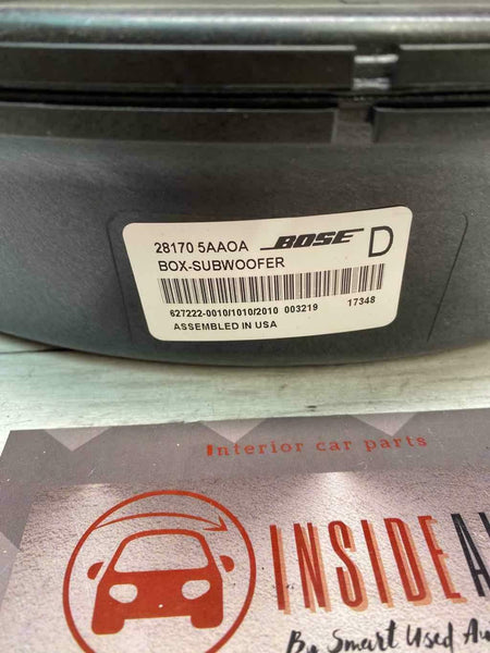 Conjunto de subwoofer para Nissan Murano 2018 OEM 281705AA0A