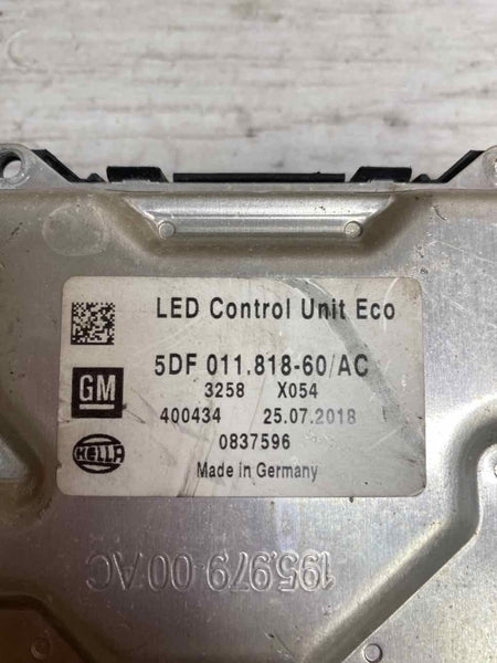 2019 GMC TERRAIN HEADLIGHT BALLAST CONTROL MODULE OEM 5DF01181860AC