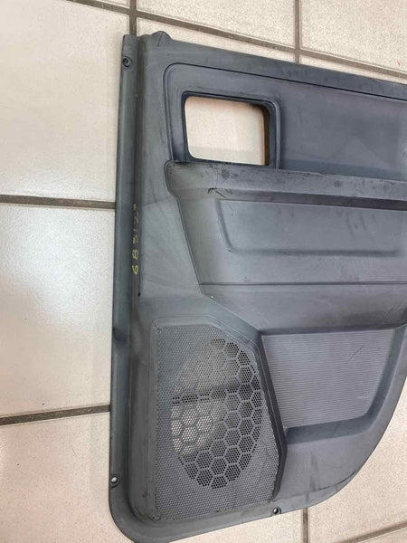 Moldura de panel de puerta de Dodge Ram 13/21, cabina cuádruple, parte trasera derecha, negra, OEM 1VY521X9AD