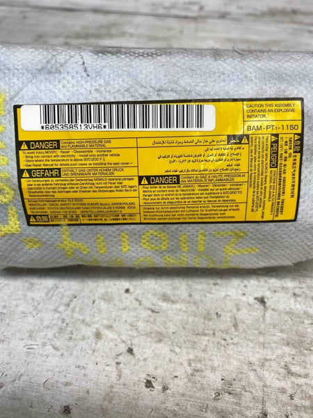 2007 2013 TOYOTA TUNDRA 2DR FRONT RIGHT PASSENGER SIDE SEAT SRS AIR BAG ASSY 739100C060