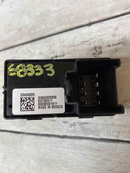 15 20 CHEVY COLORADO CREW CAB TRASEIRO ESQUERDO INTERRUPTOR PORTA ASSY OEM 23436335