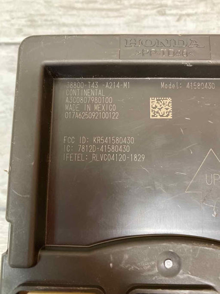2022 HONDA CIVIC BCM BODY CONTROL MODULE OEM 38800T43A21
