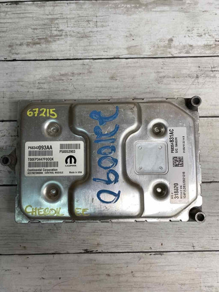 2018 JEEP CHEROKEE 2.4L ENGINE COMPUTER MODULE ECM ECU OEM 68342093AA