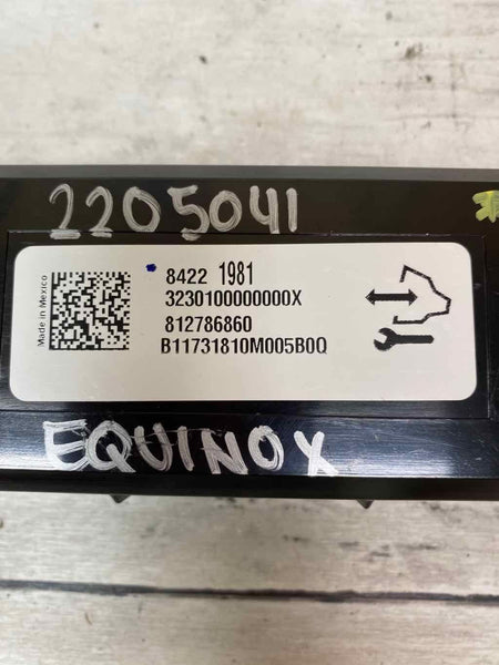 2018 CHEVROLET EQUINOX HVAC AC MÓDULO DE CONTROLE DE TEMPERATURA ASSY OEM 84221981