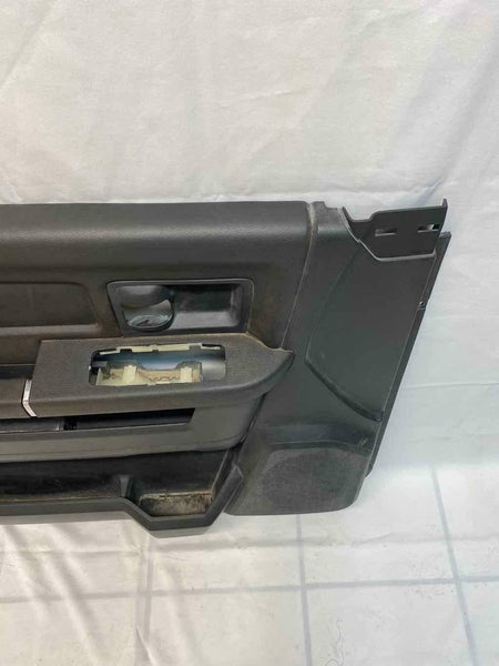 2010 2012 DODGE RAM 4DR FRONT LEFT DOOR TRIM PANEL ASSY OEM 1EA391DVAE