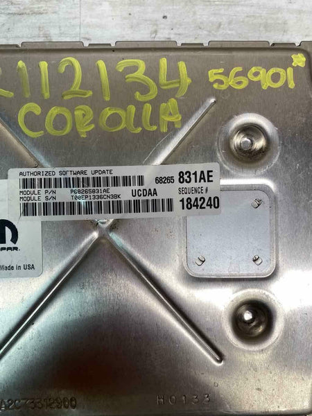 2016 2020 DODGE RAM 5.7L ENGINE COMPUTER ECM ECU 8 SPD OEM 68243303AA